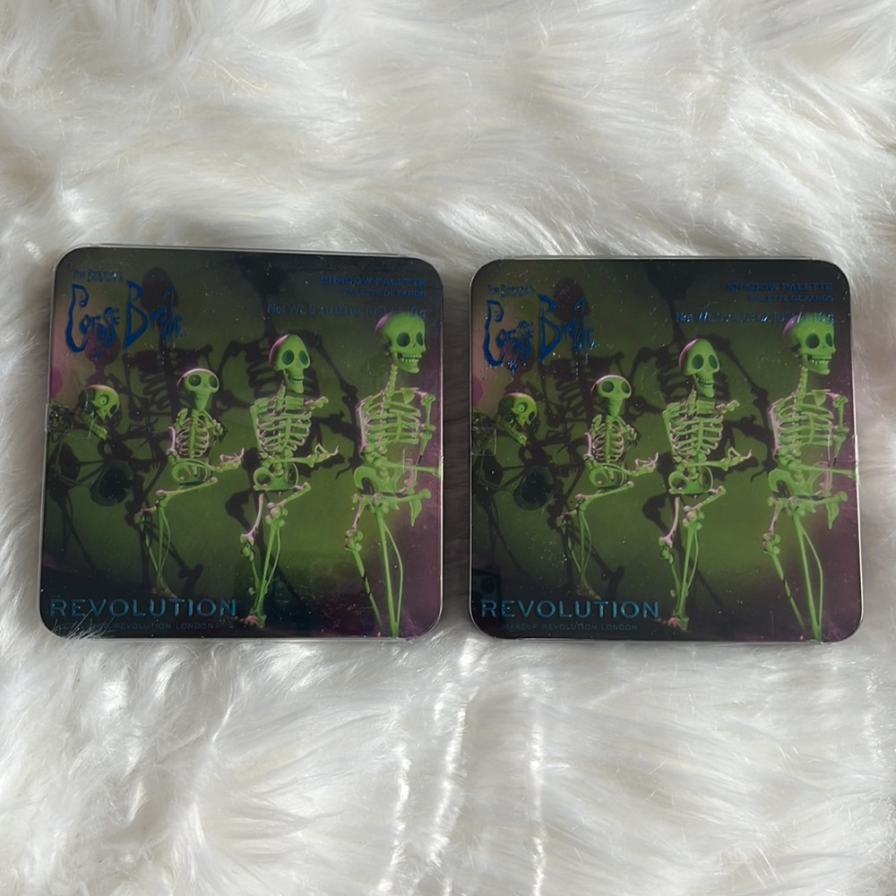 New! Never swatched! CORPSE BRIDE GRAVE MISUNDERSTANDING eyeshadow palette - Picture 7 of 16